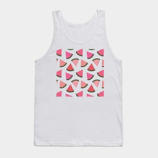 Colorful watermelon hand drawn pattern Tank Top